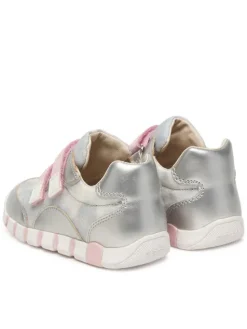 Geox Sneakersy B Iupidoo Girl B3558A 0AS54 C0566 Srebrny