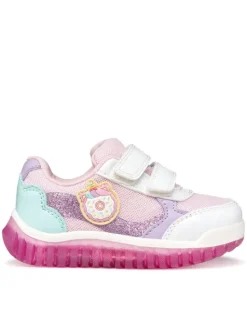 Geox Sneakersy B Lightyloo Girl B6561A 002AS C0406 Różowy
