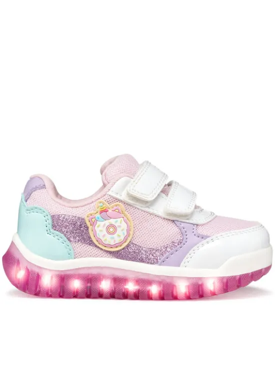 Geox Sneakersy B Lightyloo Girl B6561A 002AS C0406 Różowy