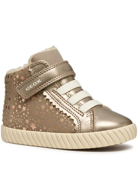 Geox Sneakersy B Mirroless B5669A 0AUAJ C5005 S Brązowy