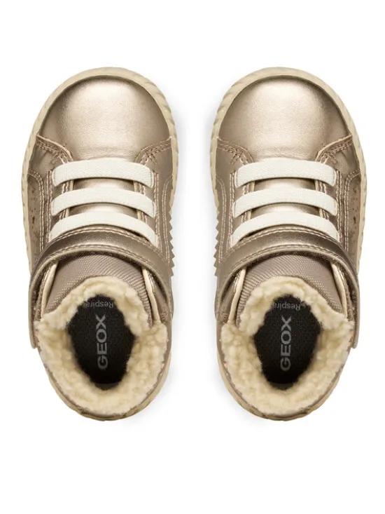Geox Sneakersy B Mirroless B5669A 0AUAJ C5005 S Brązowy