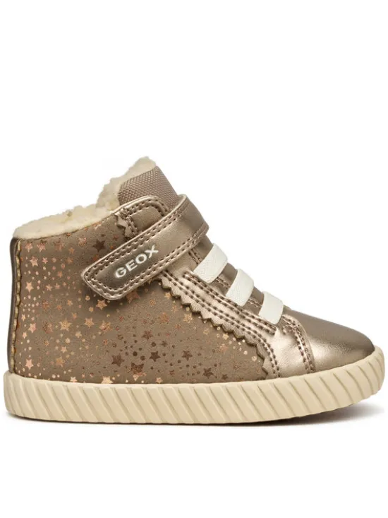 Geox Sneakersy B Mirroless B5669A 0AUAJ C5005 S Brązowy