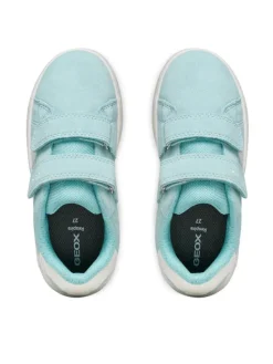 Geox Sneakersy J Eclyper Girl J45LRA 022BC C3B1Z S Niebieski