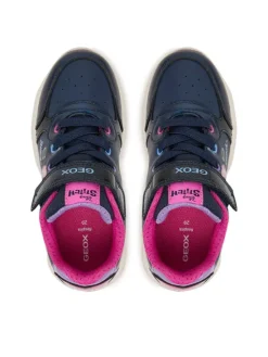 Geox Sneakersy J Fadinlight Girl J66M4E 05402 C4268 S Granatowy