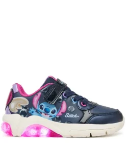 Geox Sneakersy J Fadinlight Girl J66M4E 05402 C4268 S Granatowy
