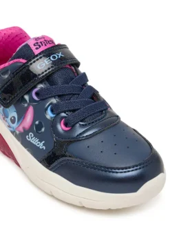 Geox Sneakersy J Fadinlight Girl J66M4E 05402 C4268 S Granatowy