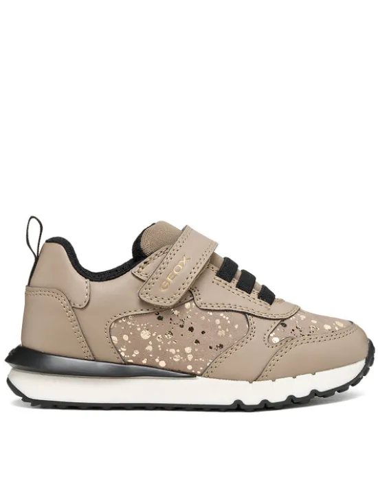 Geox Sneakersy J Fastics Girl J46GZB 0BCBL C5M2X S Beżowy