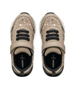 Geox Sneakersy J Fastics Girl J46GZB 0BCBL C5M2X S Beżowy
