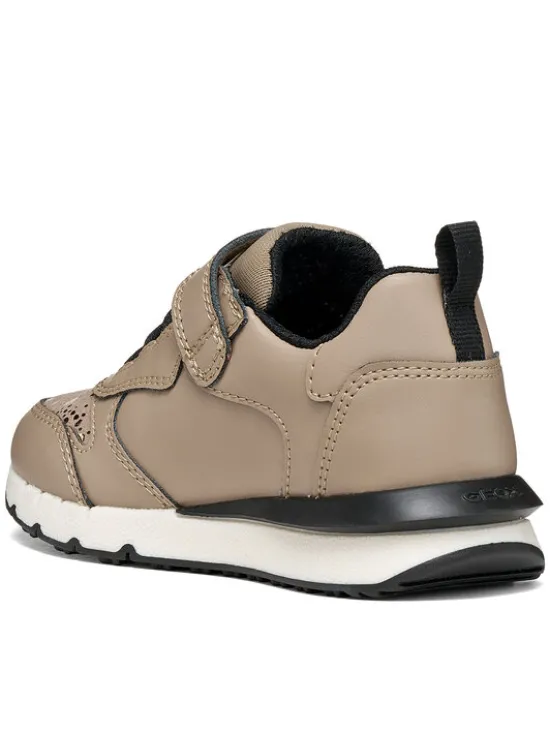 Geox Sneakersy J Fastics Girl J46GZB 0BCBL C5M2X S Beżowy