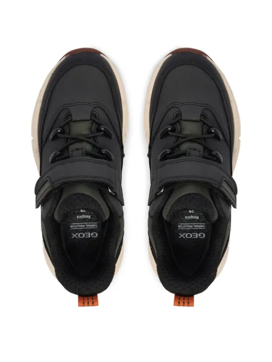 Geox Sneakersy J Flexyper Plus Boy B Abx J56LCA 0MEFU C0033 M Zielony ciemny