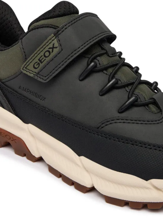 Geox Sneakersy J Flexyper Plus Boy B Abx J56LCA 0MEFU C0033 S Zielony ciemny