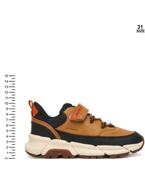 Geox Sneakersy J Flexyper Plus J56LCA 0MEFU C2006 S Żółty