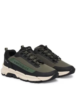 Geox Sneakersy J Flexyper Plus Boy B Abx J46LCC 0FU50 C0498 S Zielony ciemny