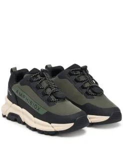 Geox Sneakersy J Flexyper Plus Boy B Abx J46LCC 0FU50 C0498 M Zielony ciemny