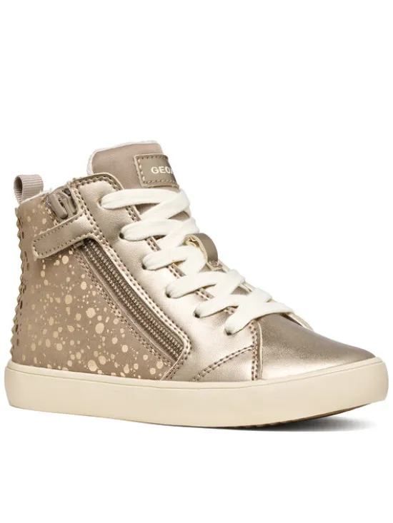 Geox Sneakersy J Gisli Girl J664ND 0AUAJ C5005 S Złoty