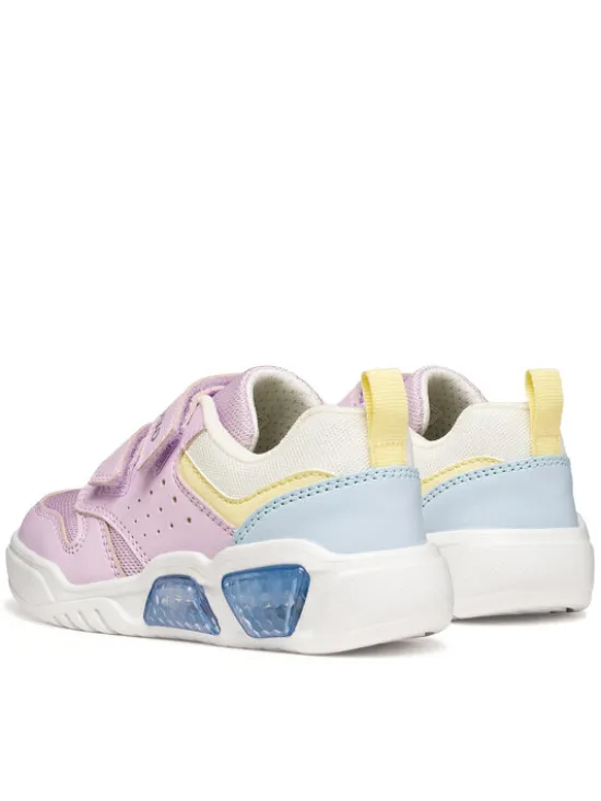 Geox Sneakersy J Illuminus Girl J55HPA 014BU C8RM4 D Różowy