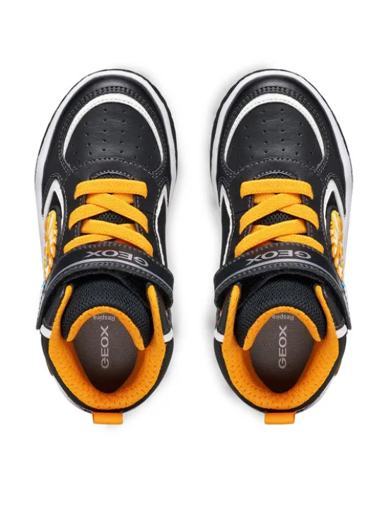 Geox Sneakersy J Inek Boy J669CA 014BC C0038 M Czarny