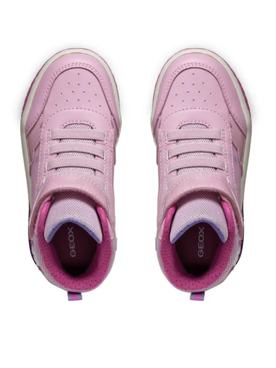 Geox Sneakersy J Inek J56ASA 0BCKC C8206 S Różowy