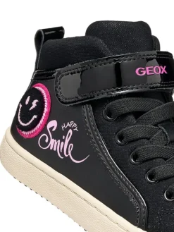 Geox Sneakersy J Kalispera Girl J744GI 5402 C0922 D Czarny