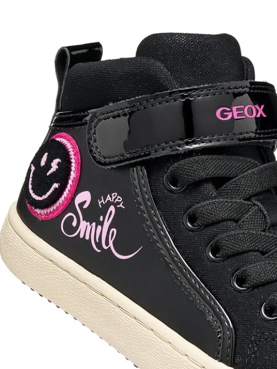 Geox Sneakersy J Kalispera Girl J744GI 5402 C0922 D Czarny
