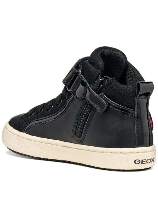Geox Sneakersy J Kalispera Girl J744GI 5402 C0922 D Czarny