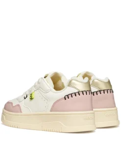 Geox Sneakersy J Lestrella Girl J56NLC 000BC C1Z8W S Biały