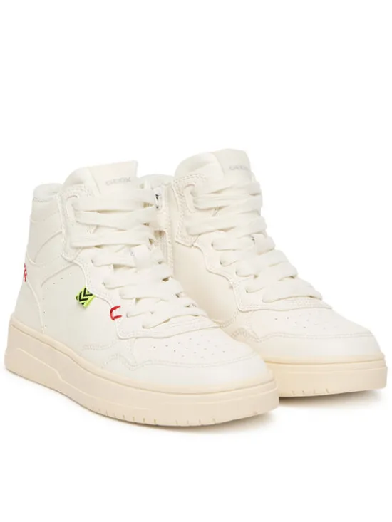 Geox Sneakersy J Lestrella J56NLA 000BC C1000 D Biały
