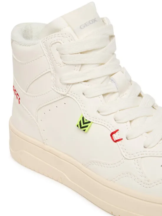 Geox Sneakersy J Lestrella J56NLA 000BC C1000 D Biały