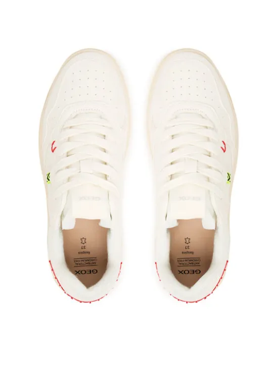 Geox Sneakersy J Lestrella J56NLC 000BC C1000 D Biały