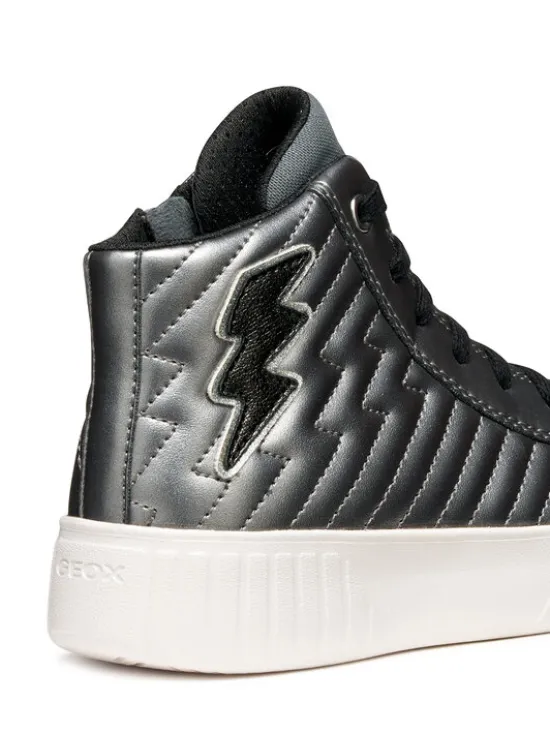 Geox Sneakersy J Mikiroshi J56DVE 000NF C1009 S Srebrny