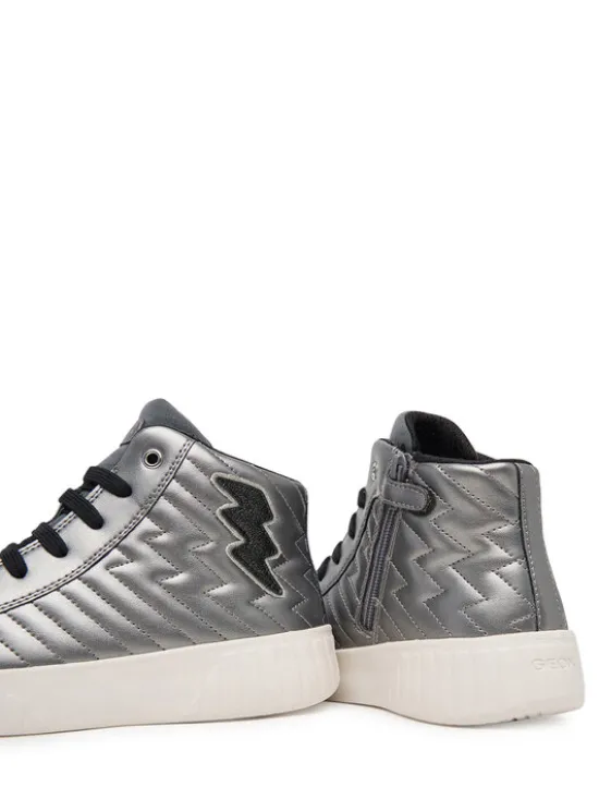 Geox Sneakersy J Mikiroshi J56DVE 000NF C1009 D Srebrny