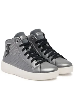Geox Sneakersy J Mikiroshi J56DVE 000NF C1009 D Srebrny