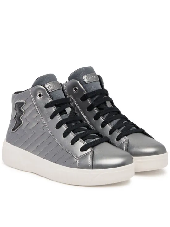Geox Sneakersy J Mikiroshi J56DVE 000NF C1009 D Srebrny