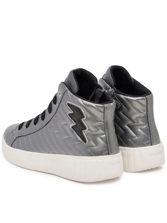 Geox Sneakersy J Mikiroshi J56DVE 000NF C1009 D Srebrny