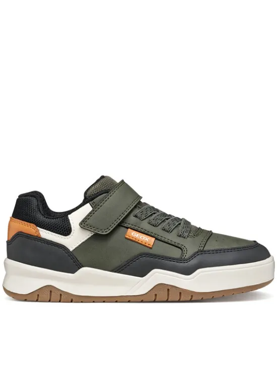 Geox Sneakersy J Perth Boy J367RE 0MEMS C3009 M Zielony ciemny