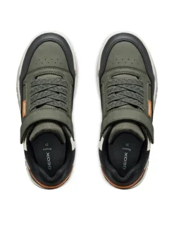Geox Sneakersy J Perth Boy J367RE 0MEMS C3009 M Zielony ciemny