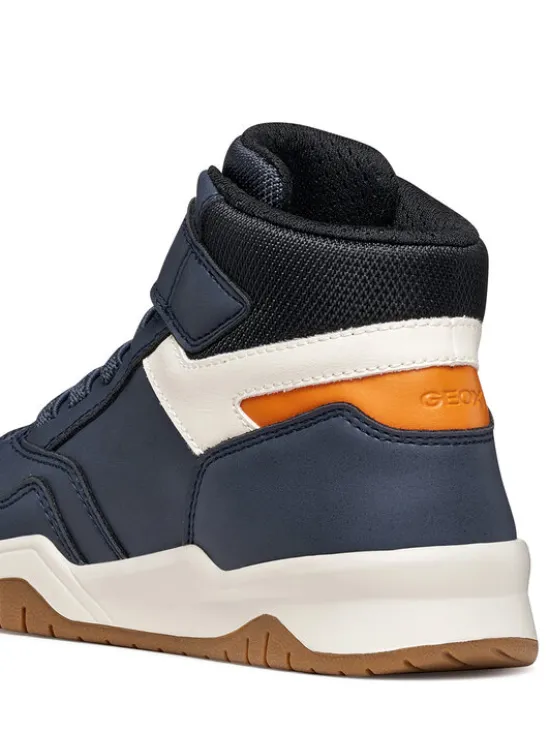 Geox Sneakersy J Perth Boy J367RF 0MEMS C4002 M Granatowy