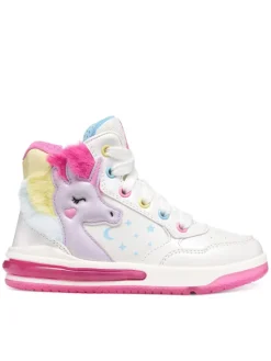 Geox Sneakersy J Sketlite Girl J66NWA 0NFKN C0653 M Biały