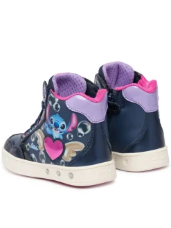 Geox Sneakersy J Skylin Girl J668WE 054AJ C4268 S Granatowy