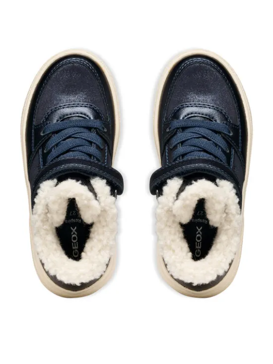 Geox Sneakersy J Theleven B Ab J56HTA 077BC C4021 S Granatowy