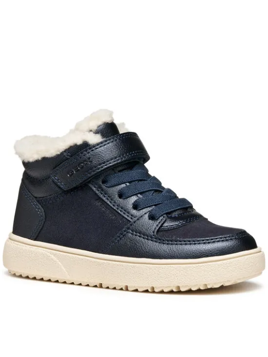 Geox Sneakersy J Theleven B Ab J56HTA 077BC C4021 S Granatowy