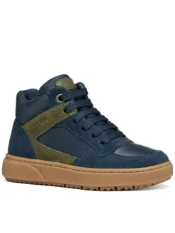 Geox Sneakersy J Theleven Boy J46LDC 05422 CF4A3 S Granatowy