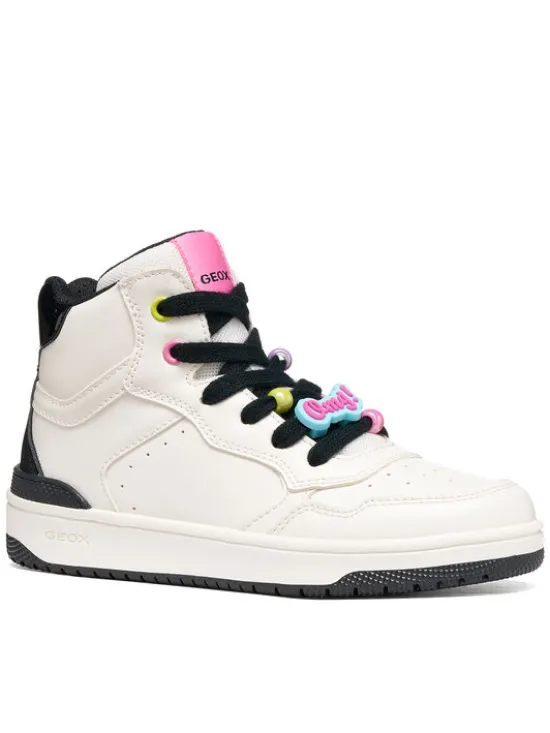 Geox Sneakersy J Washiba Girl J66HXI 000BC C0404 M Biały