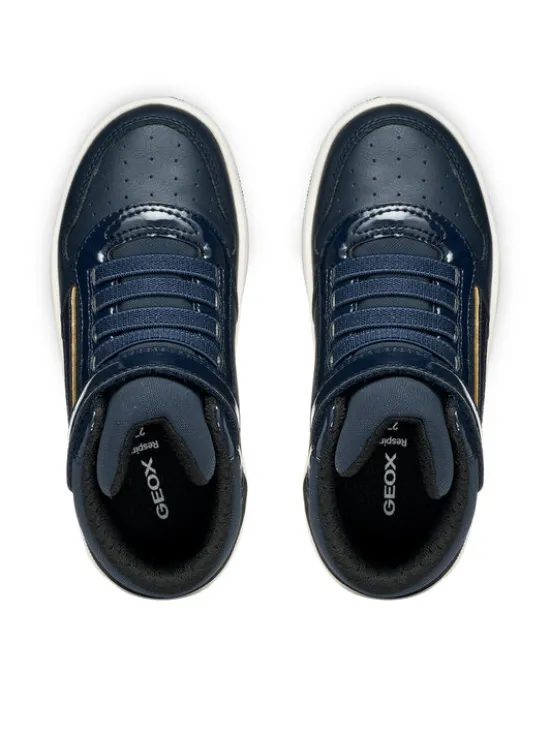Geox Sneakersy J Washiba J56HXA 05402 C4256 M Granatowy