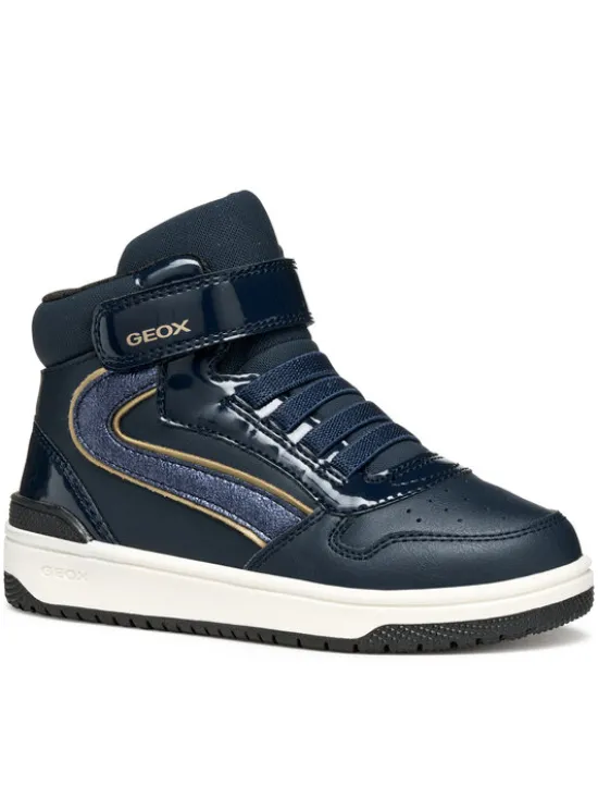 Geox Sneakersy J Washiba J56HXA 05402 C4256 M Granatowy