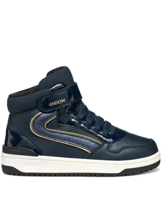 Geox Sneakersy J Washiba J56HXA 05402 C4256 M Granatowy