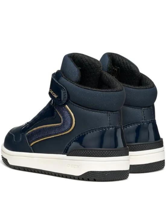 Geox Sneakersy J Washiba J56HXA 05402 C4256 M Granatowy
