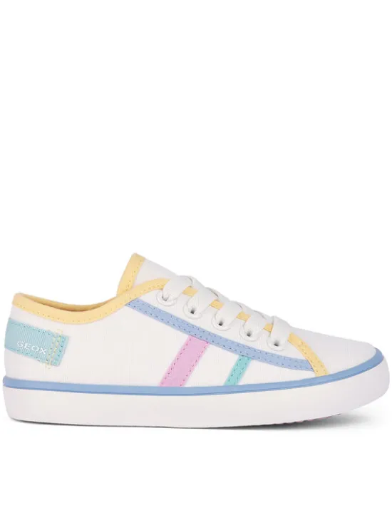 Geox Tenisówki J Gisli Girl J454NF 00010 C1372 D Biały