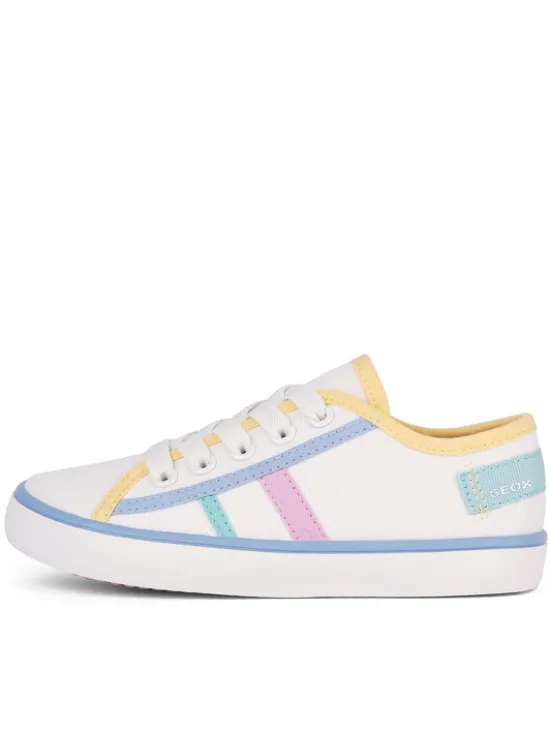 Geox Tenisówki J Gisli Girl J454NF 00010 C1372 S Biały