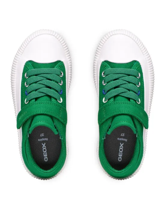 Geox Trampki J Tippeste Boy J65N4B 00010 C0594 S Zielony